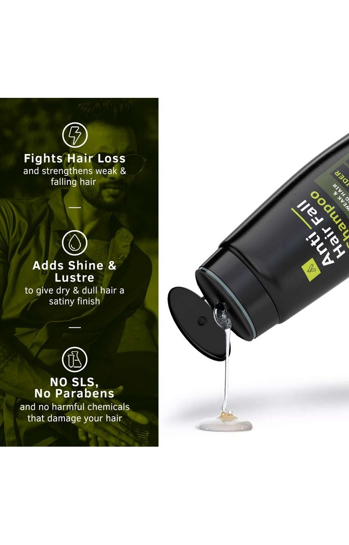 Ustraa | Ustraa Black Deodorant 150ml & Anti- Hair Fall Shampoo 250ml 1