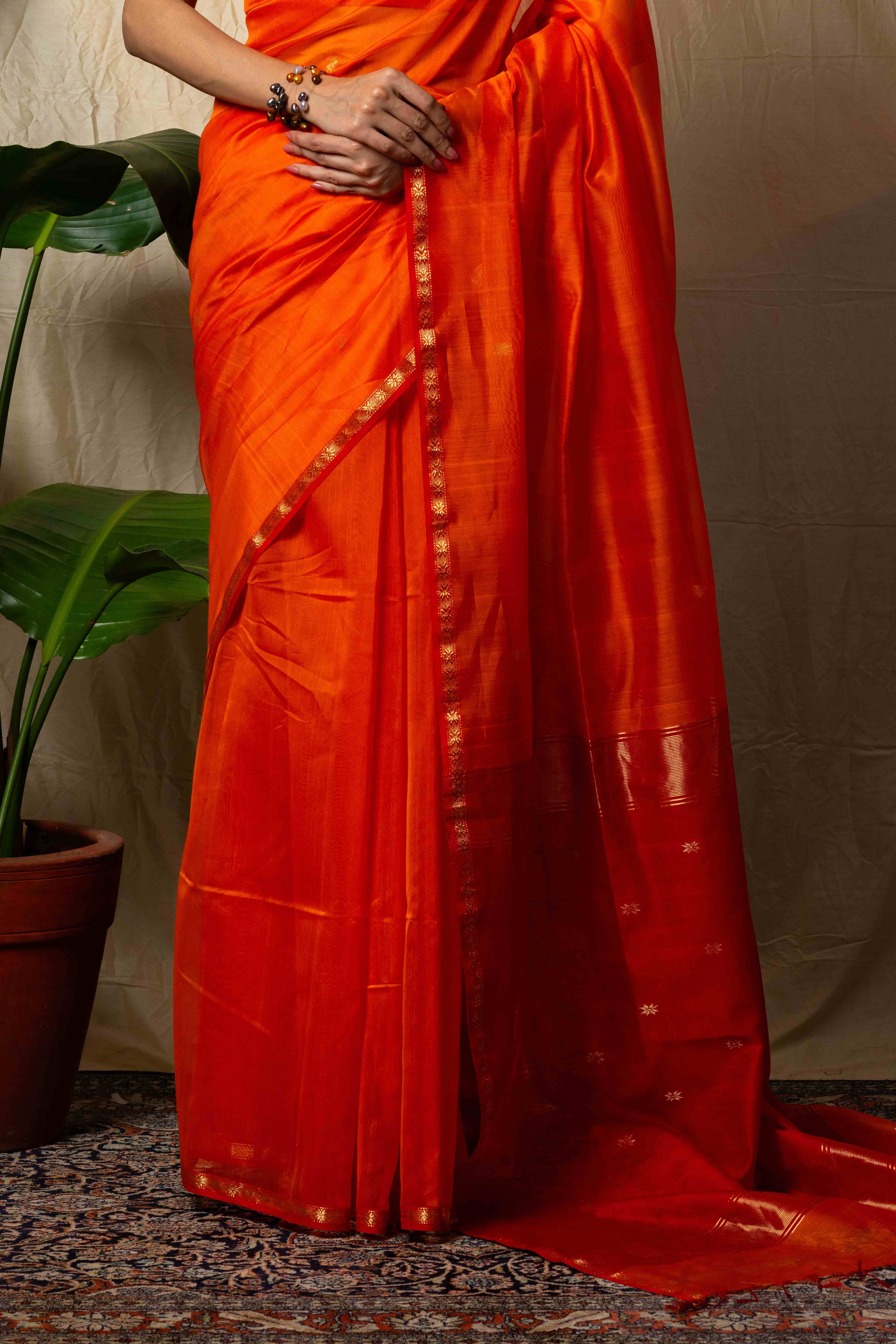 Maheshwari Silk  Saree
