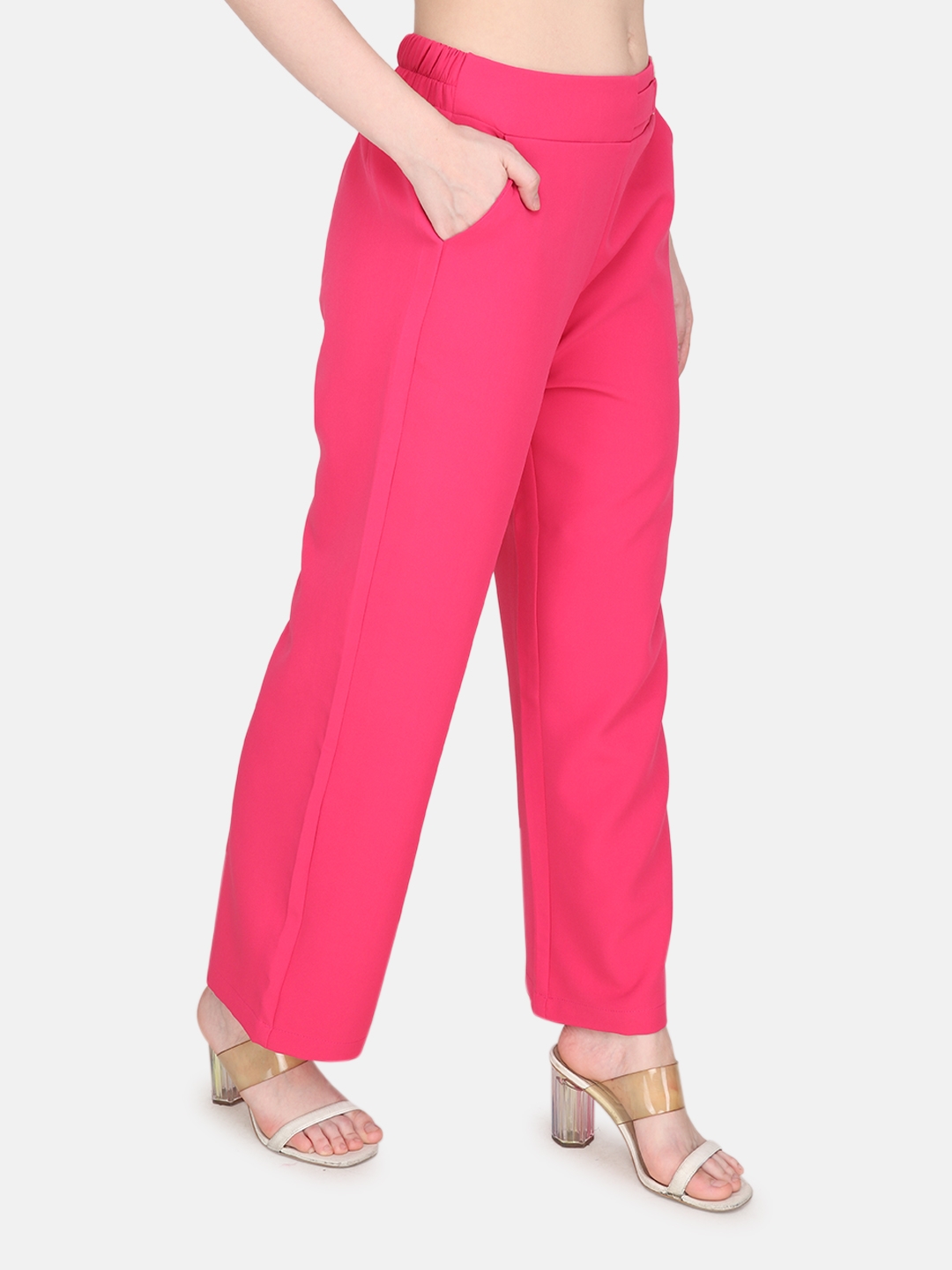 Albion | Albion Women Premium Pink Harem Pant 2
