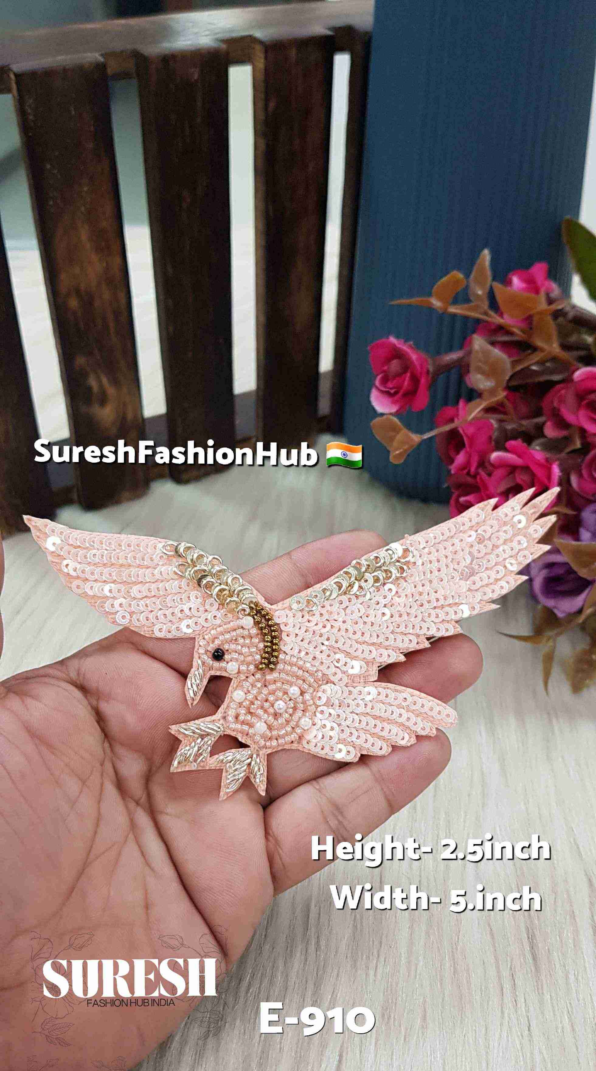 Peach Left Flying Eagle – E-910