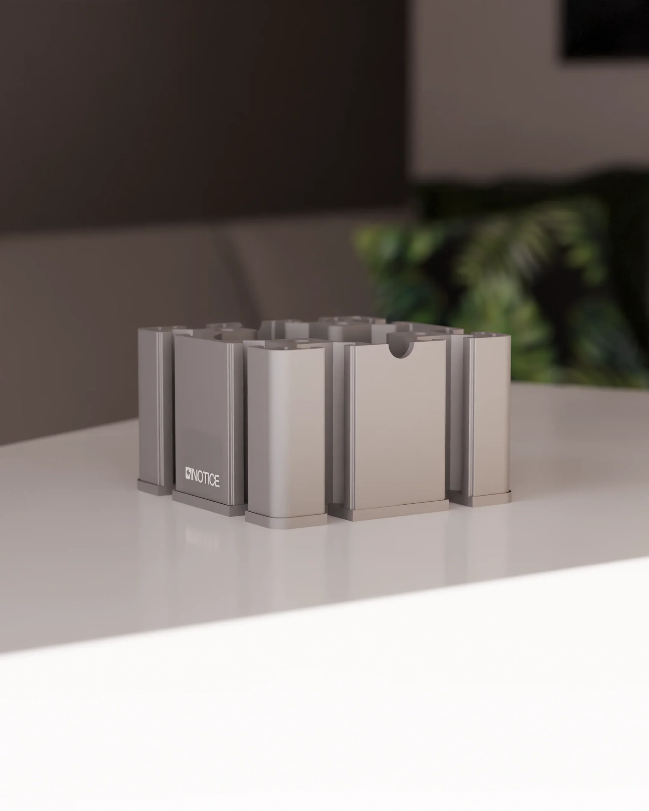 Extrusion Ashtray - Silver