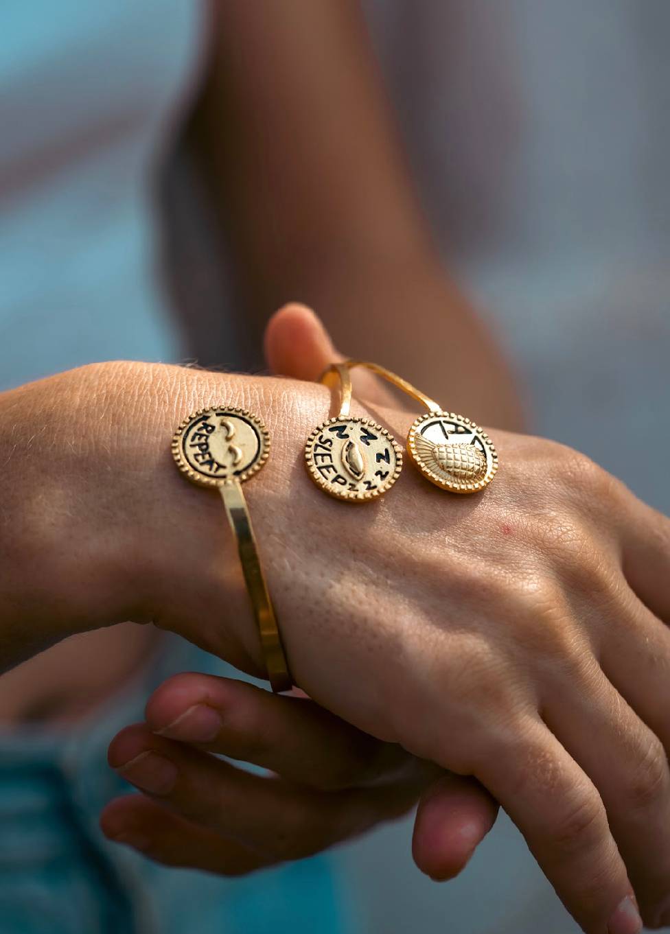 EAT.SLEEP.REPEAT            The Endless Cycle Cuff