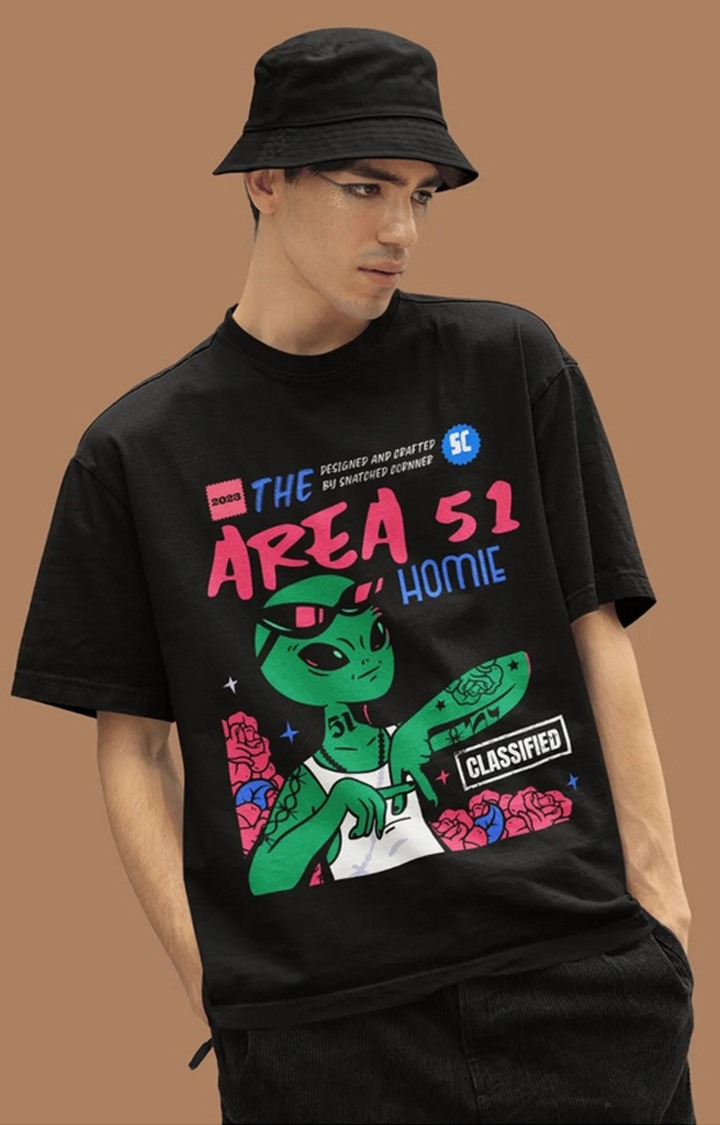 Unisex Area 51 Oversize T-Shirt