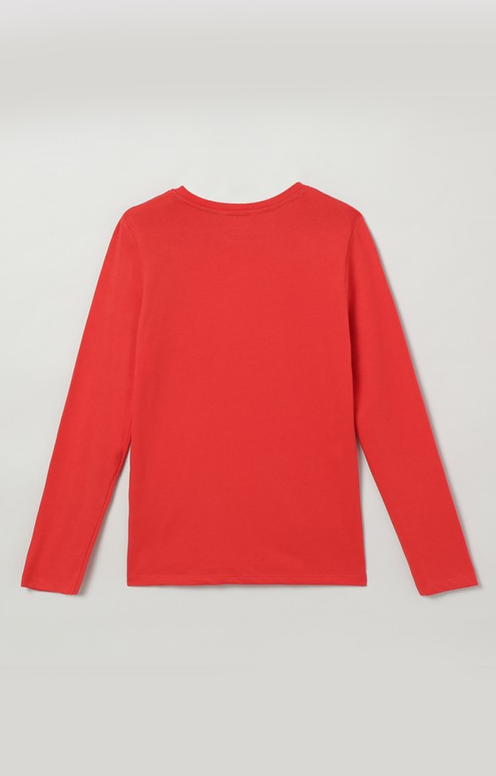 UrGear | UrGear Boys and Girls Printed Pure Cotton Red T-Shirt 1