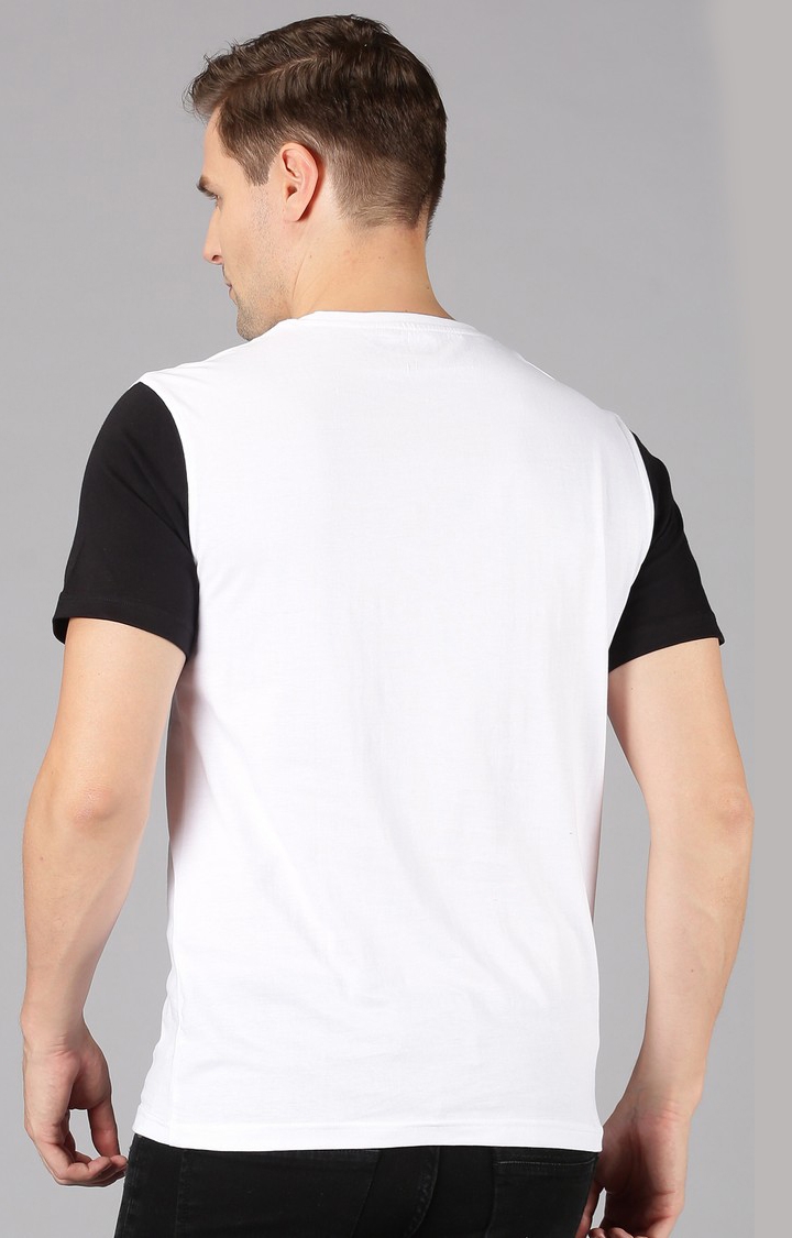UrGear | UrGear Printed Men Crew Neck White T-Shirt 3