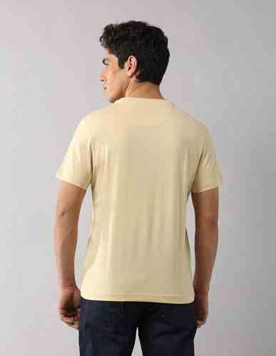 U.S.POLO MENS T-SHIRT H/S UDTSH2942 LT. YELLOW