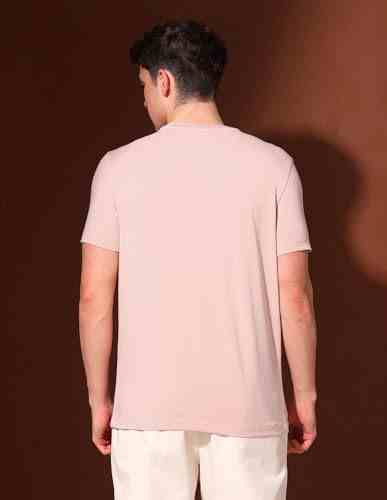U.S.POLO MENS T-SHIRT H/S UDTSH3019 PINK