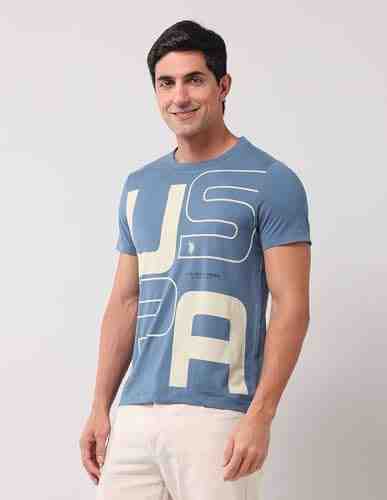 U.S.POLO MENS T-SHIRT H/S UDTSH3019 PINK