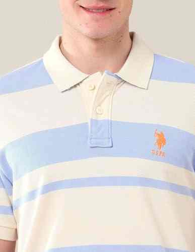 U.S.POLO MENS T-SHIRT H/S USTSH2419 LT. BLUE