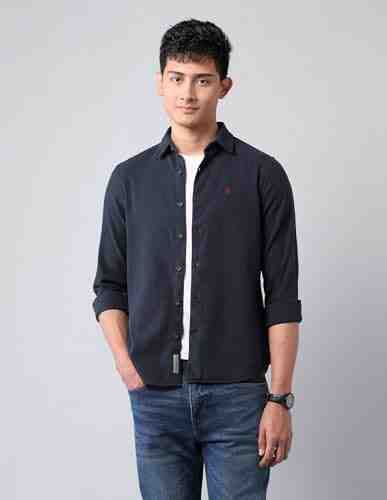 U.S.POLO MENS CASUAL SHIRT F/S UDSHT1536