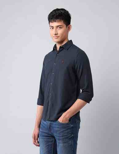 U.S.POLO MENS CASUAL SHIRT F/S UDSHT1536