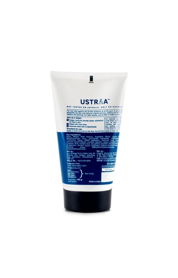 Ustraa | Ustraa Face Wash Dry Skin 200 g & Face Scrub De-Tan 100 g 1
