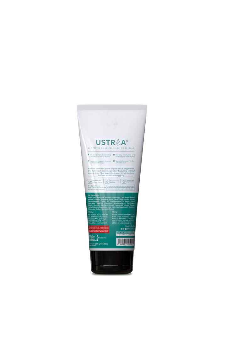 Ustraa Face Wash - Dry Skin (Mint Cool) - 200g Set Of 2