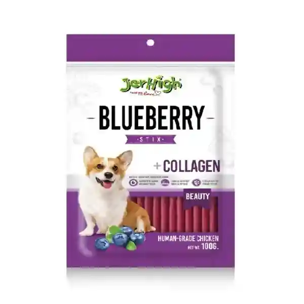 JerHigh Blueberry Dog Treats, 100g