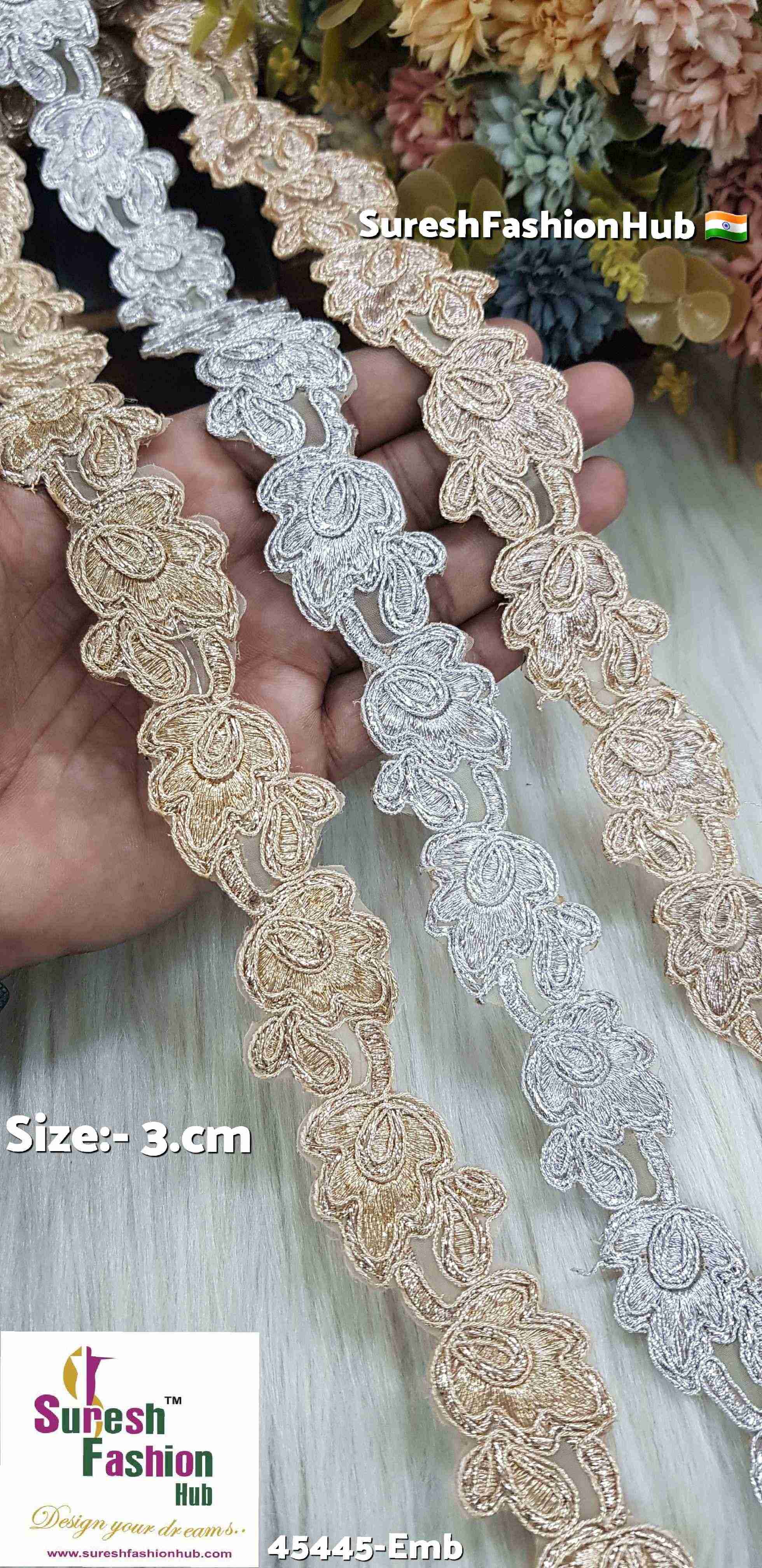 Pearl Dori Organza Lace
