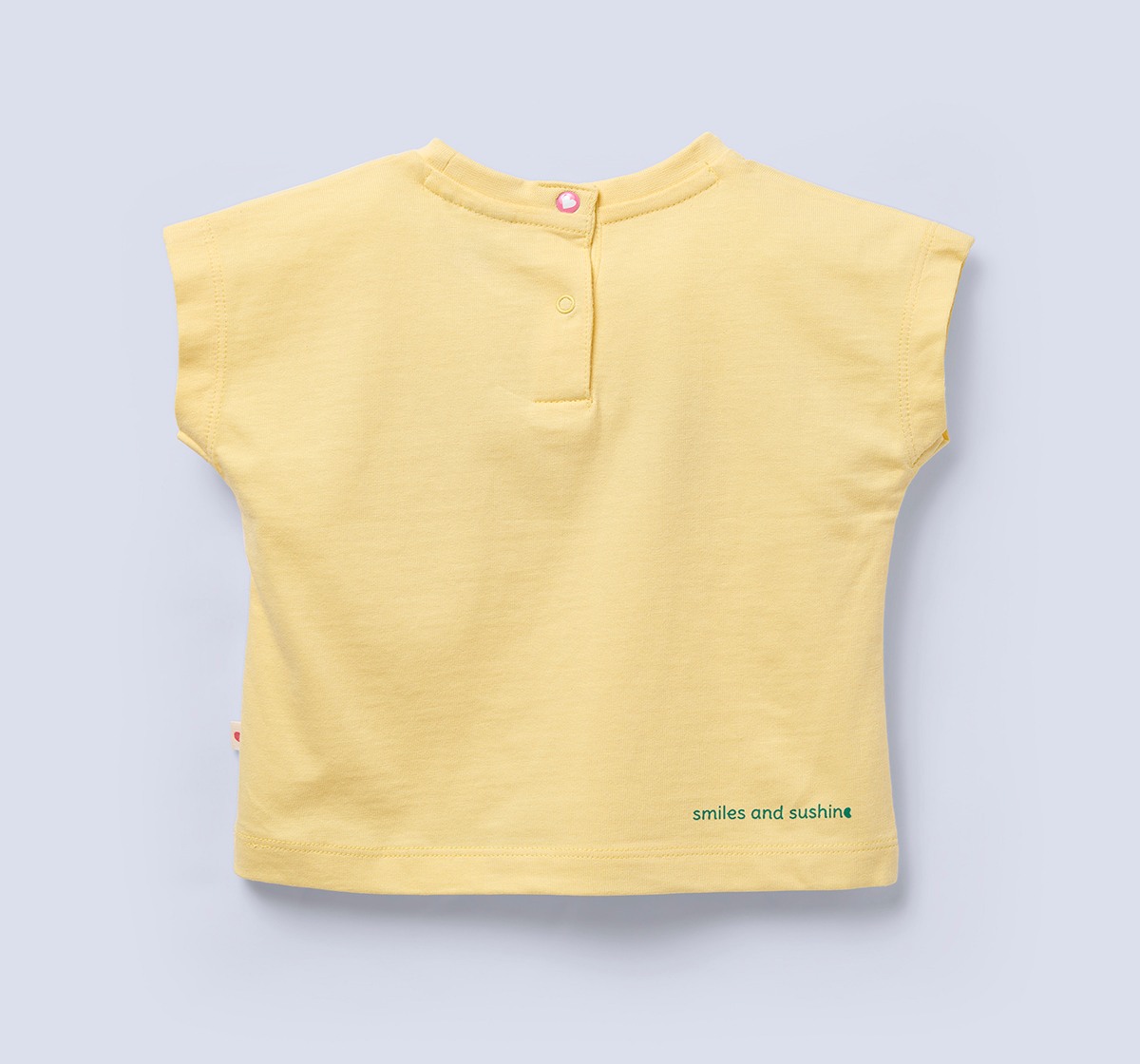 Ed-a-Mamma Baby Girls T-Shirt Yellow