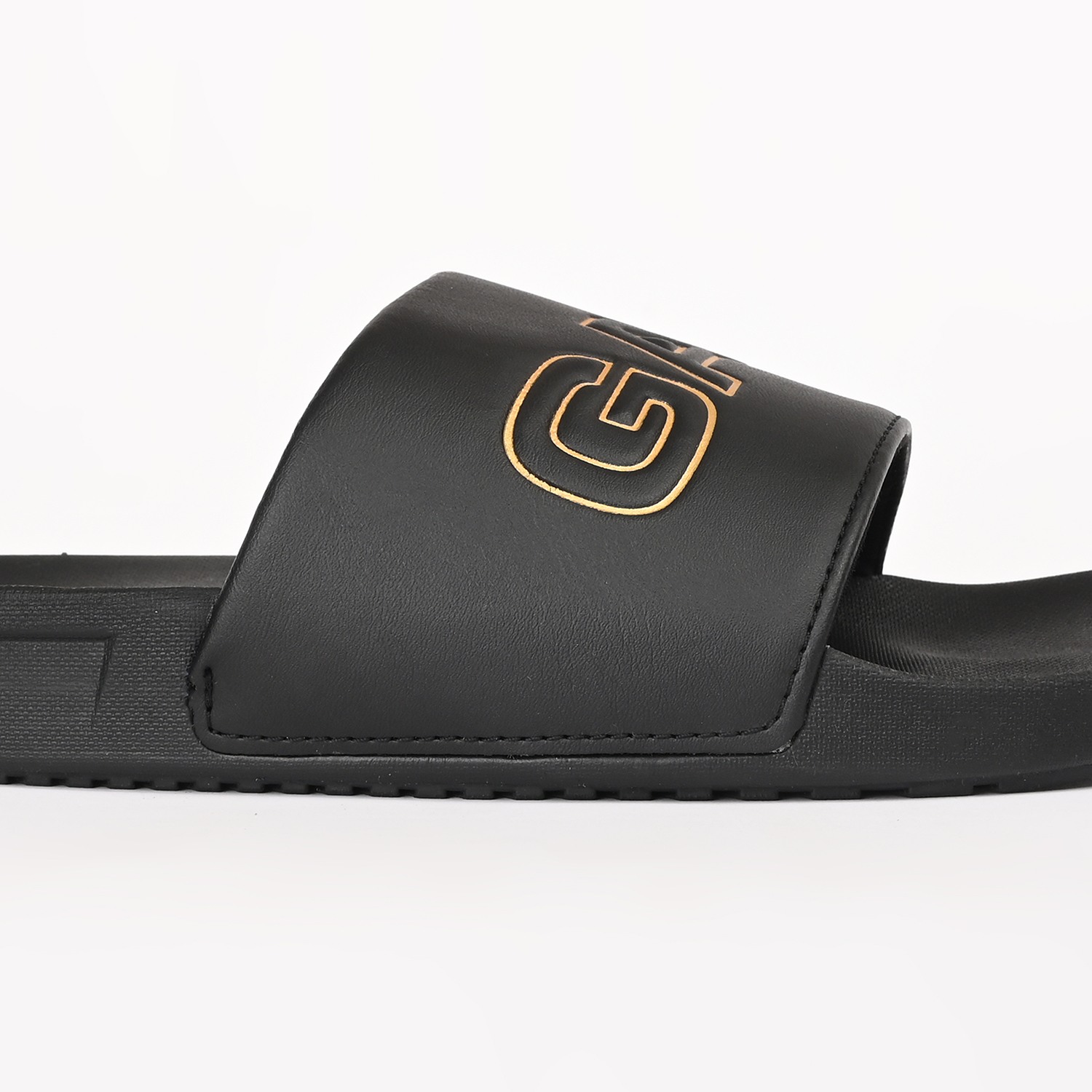 GAS | Men's SlideShift Black Slides|1