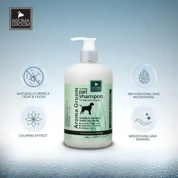 Aroma Groom Gardenia Nourishing Pet Shampoo