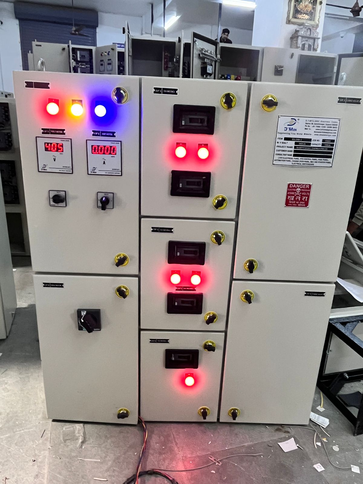 7036 (D'MAK Power Distribution Panel- D'MAK/2023-24/7036)