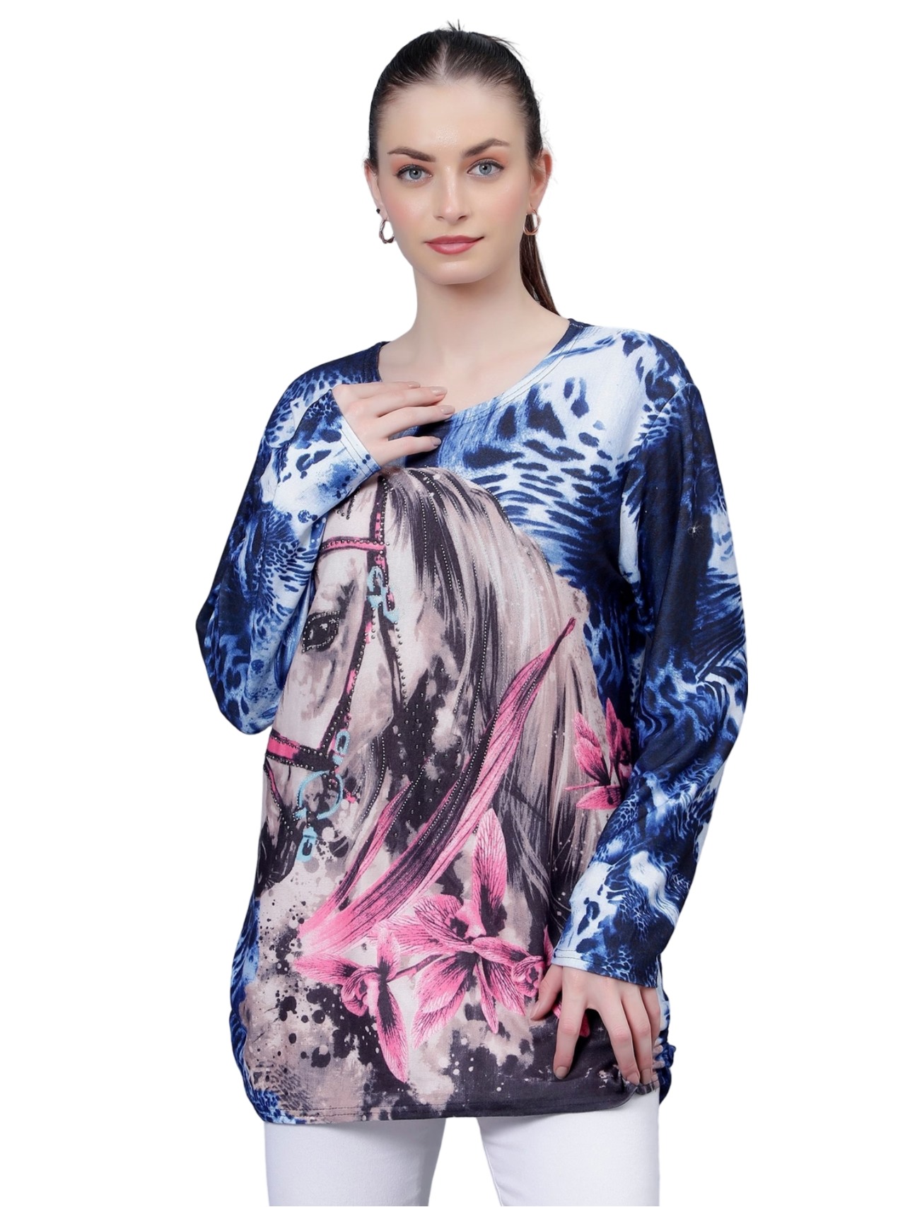 Albion Women Premium Quality Printed Top