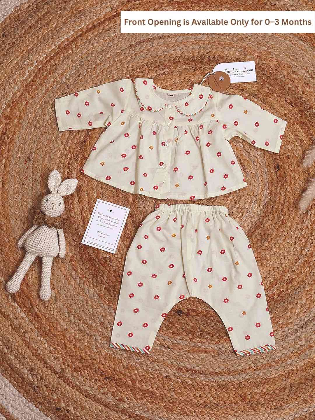 Baby Girl Jhabla Set