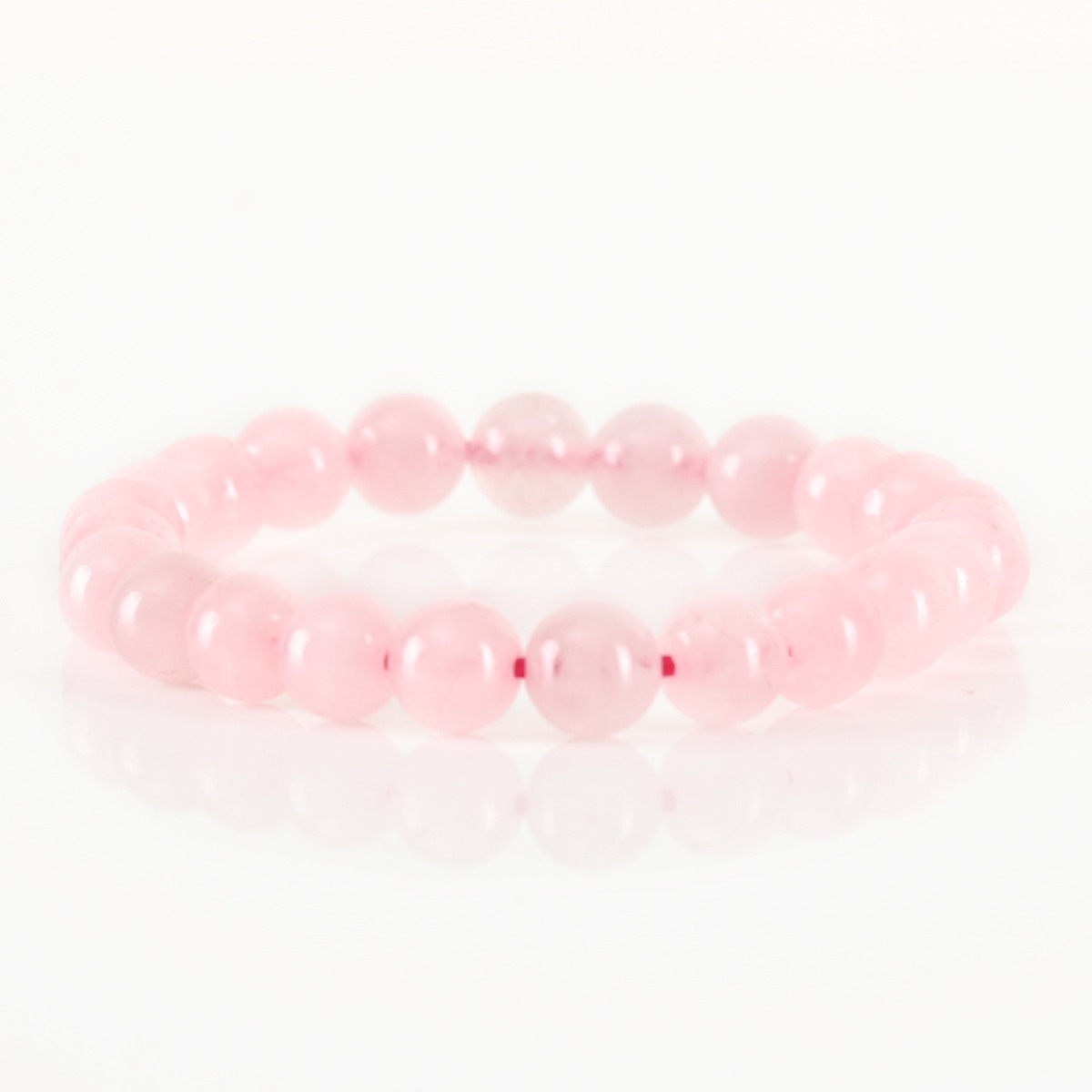 Shiv Ratan Kendra Rose Quartz Stretchable Bracelets