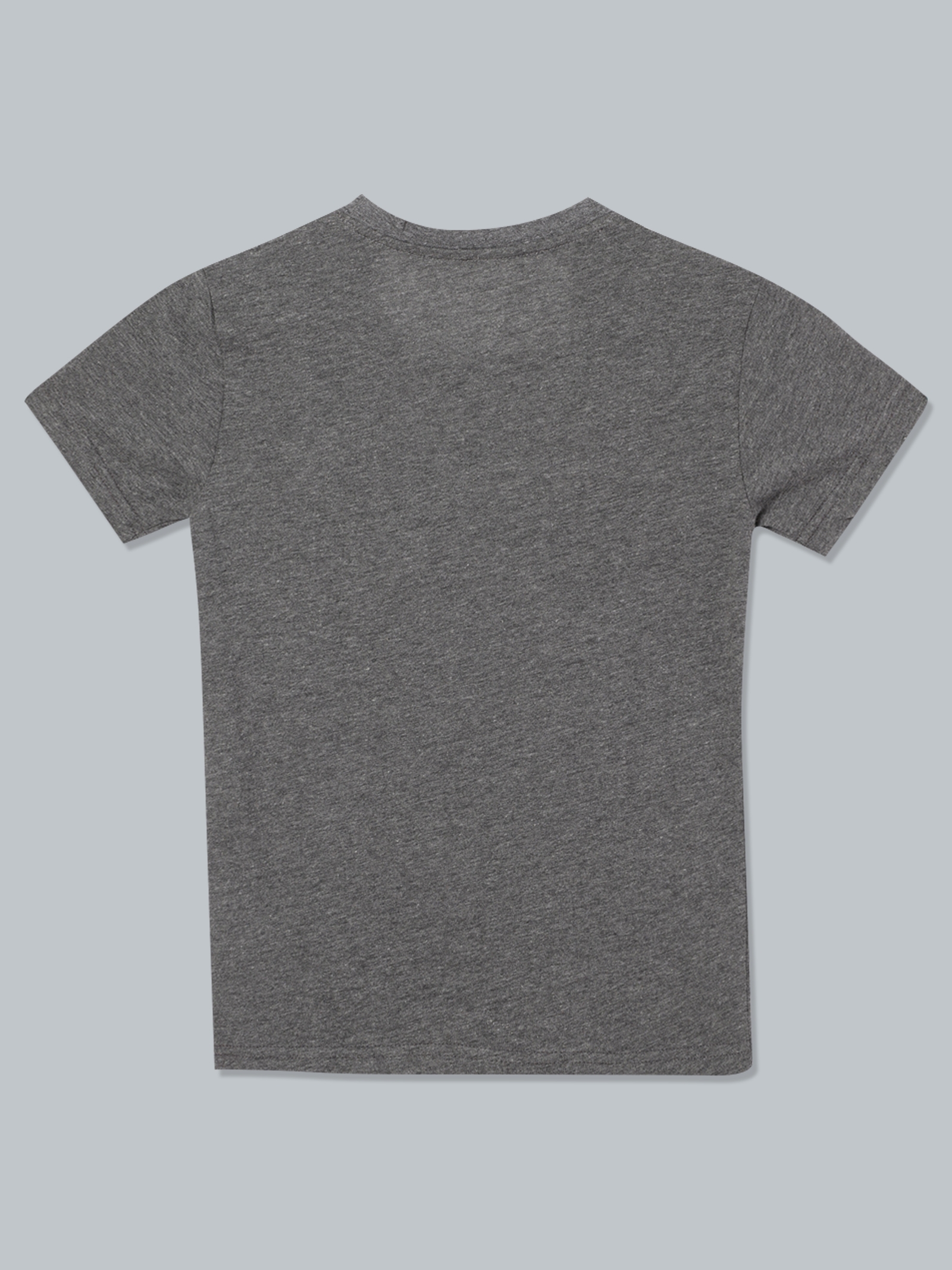 UrGear | UrGear Kids Grey Broad Striped Trendy Cotton T-Shirt 1