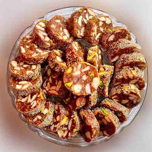 Khajoor Dry Fruit Barfi (Delicious Kart Special)