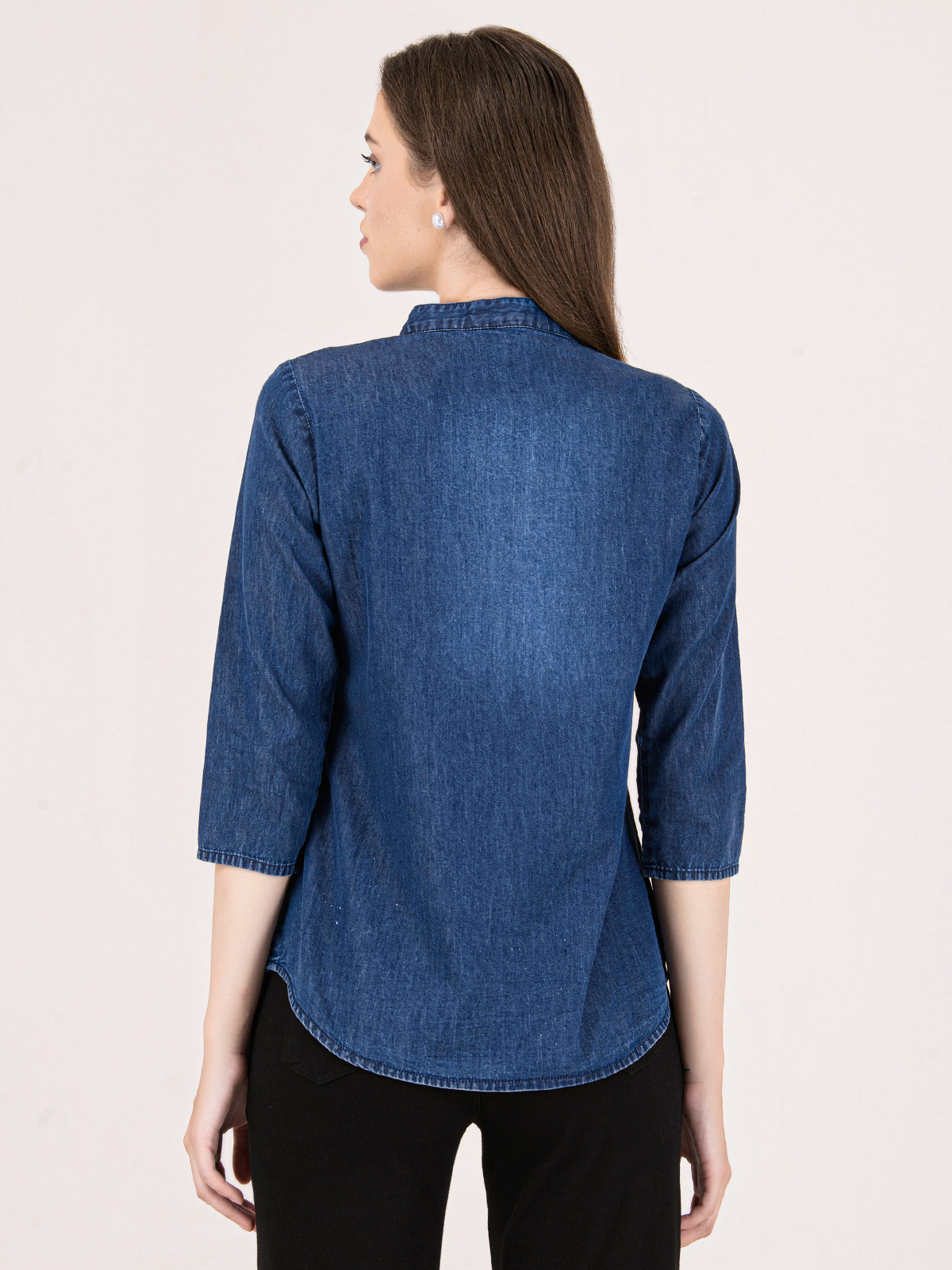 Albion Women D.Blue Smart Top