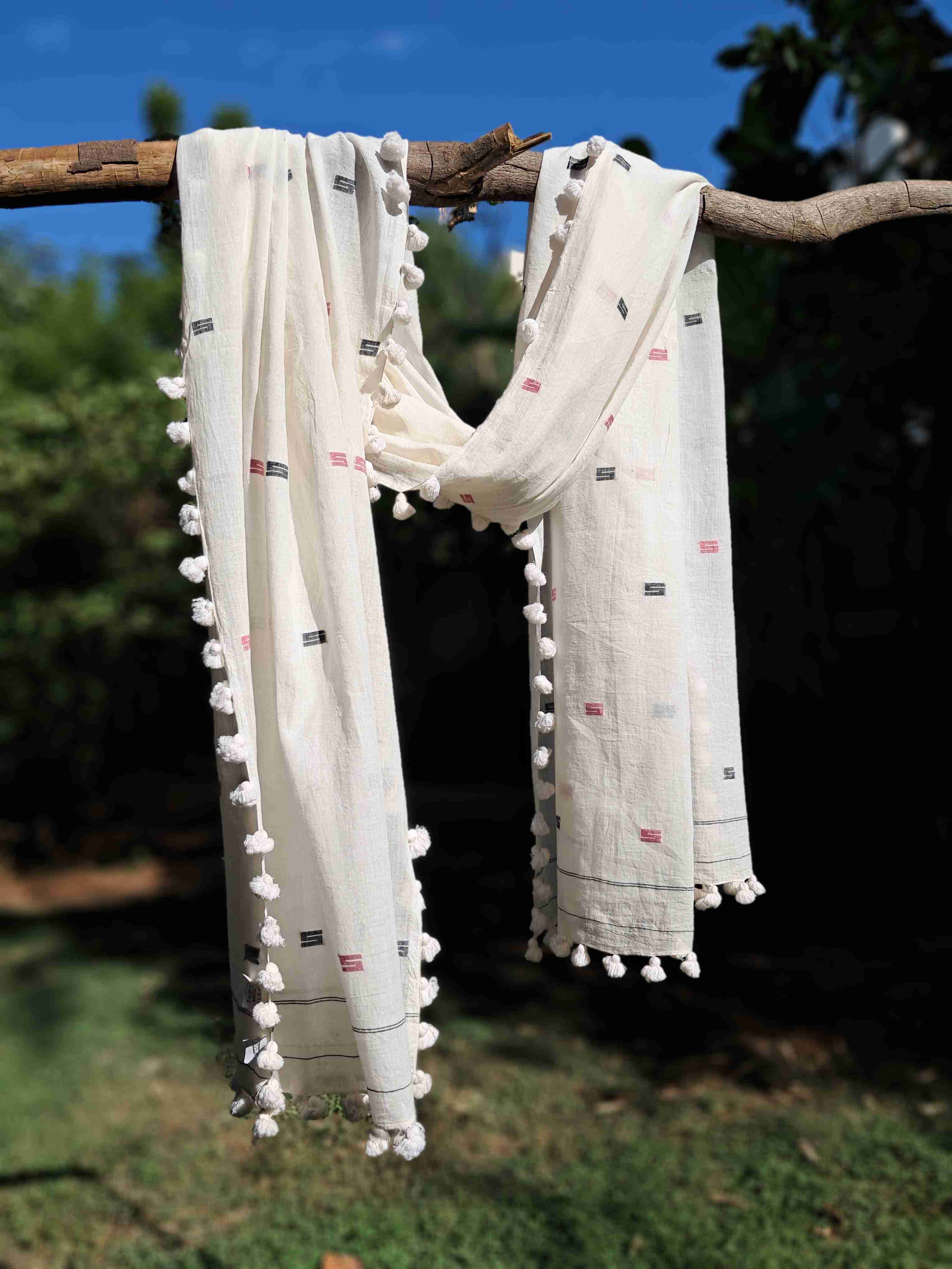 Handloom Cotton Dupatta