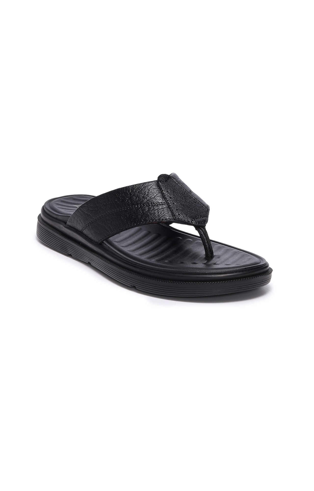 Men Black Comfort Slippers