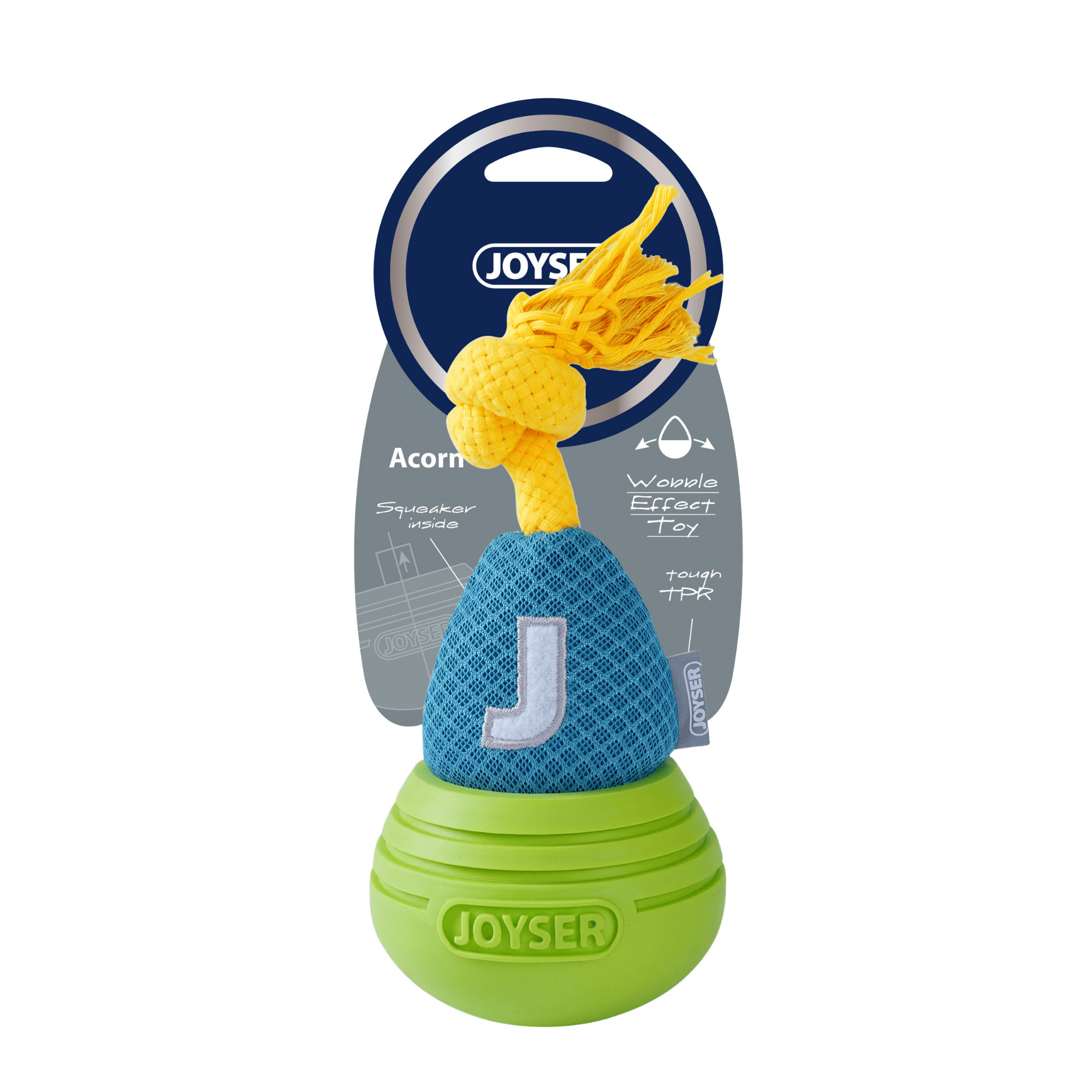 Joyser Woball Jack for Dogs (Light Blue/Green)