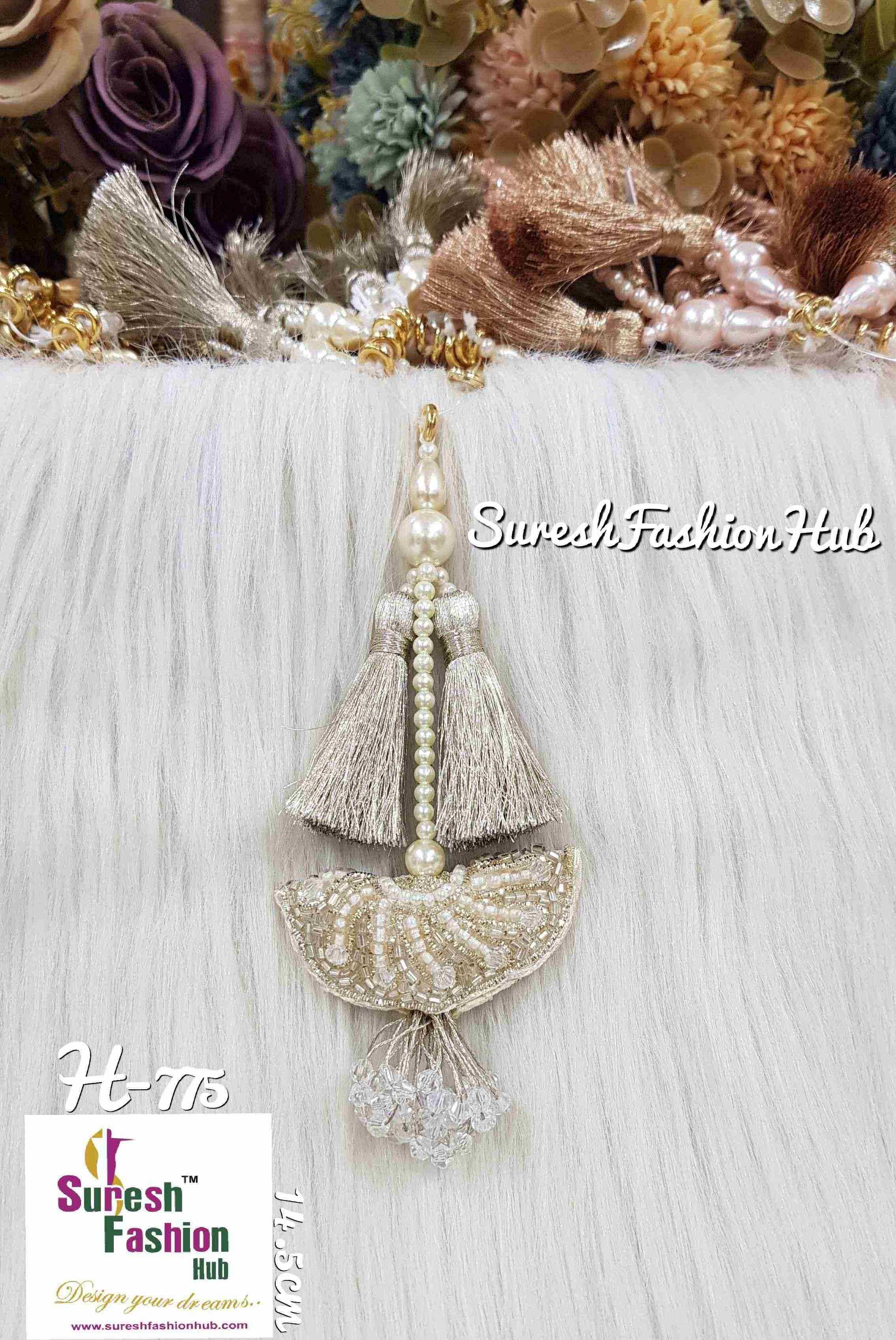 Lustrous Pearl Pearl Bead Tassels