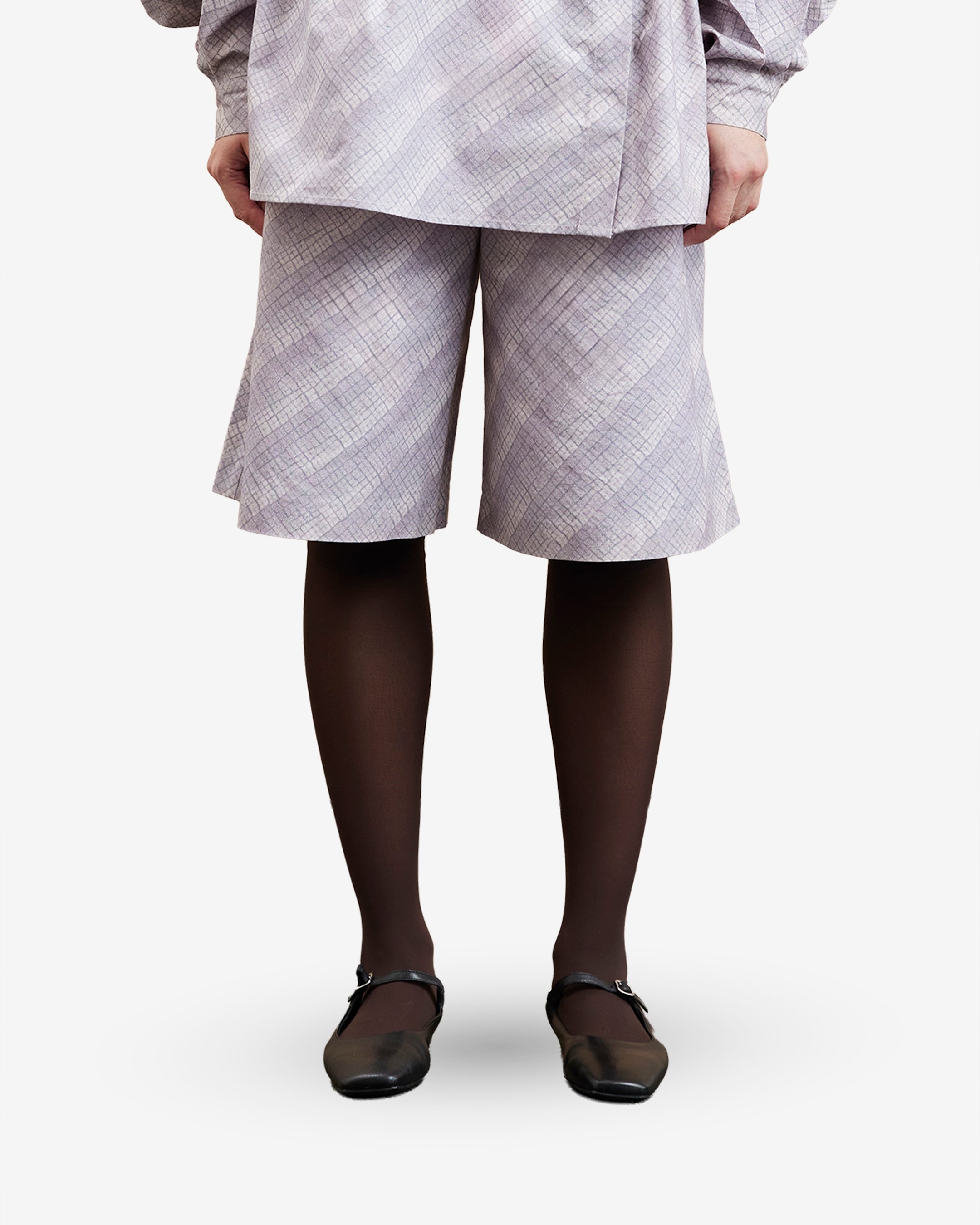 Scaled Boxy Shorts