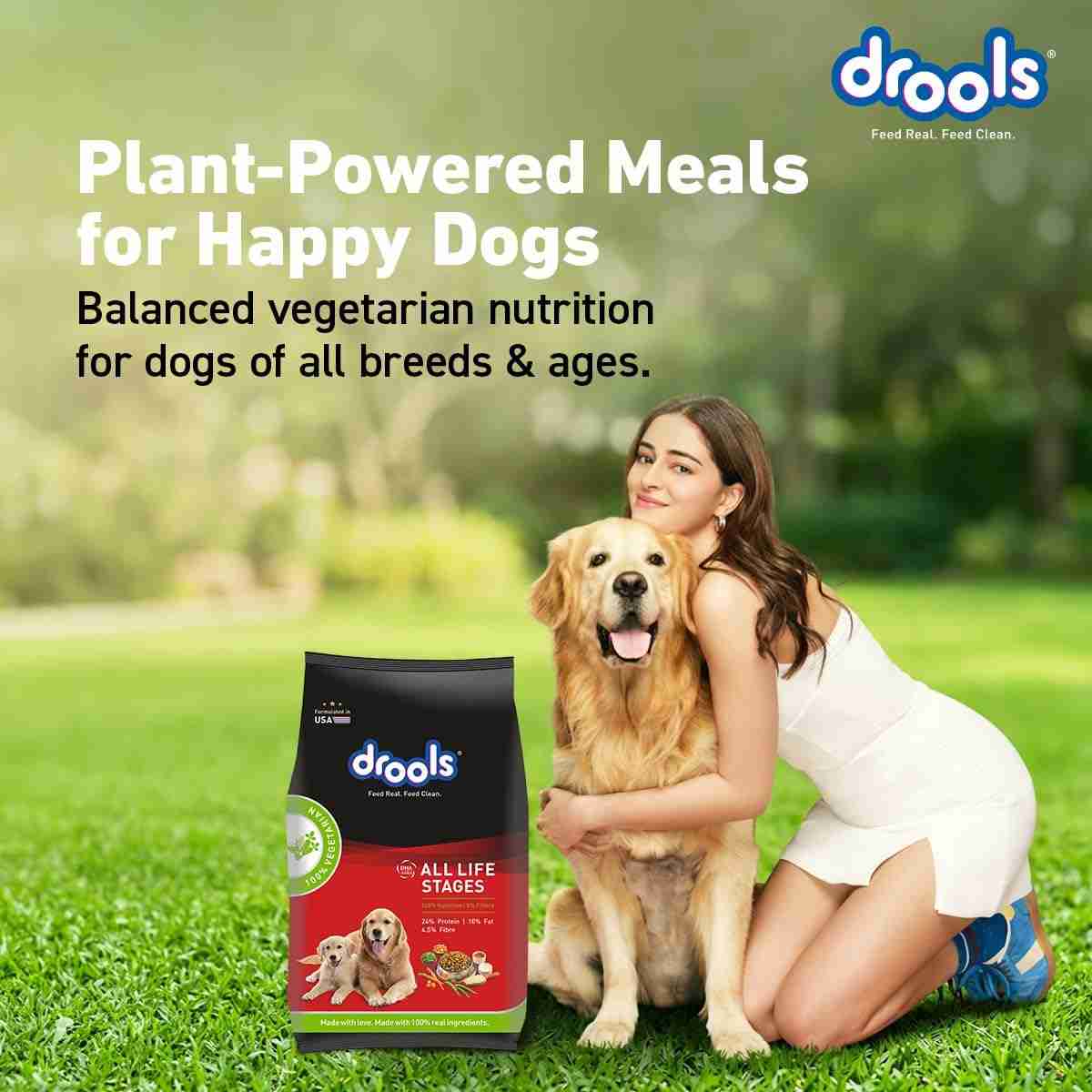 Drools Vegetarian Puppy and Adult Dog Veg Dry Food