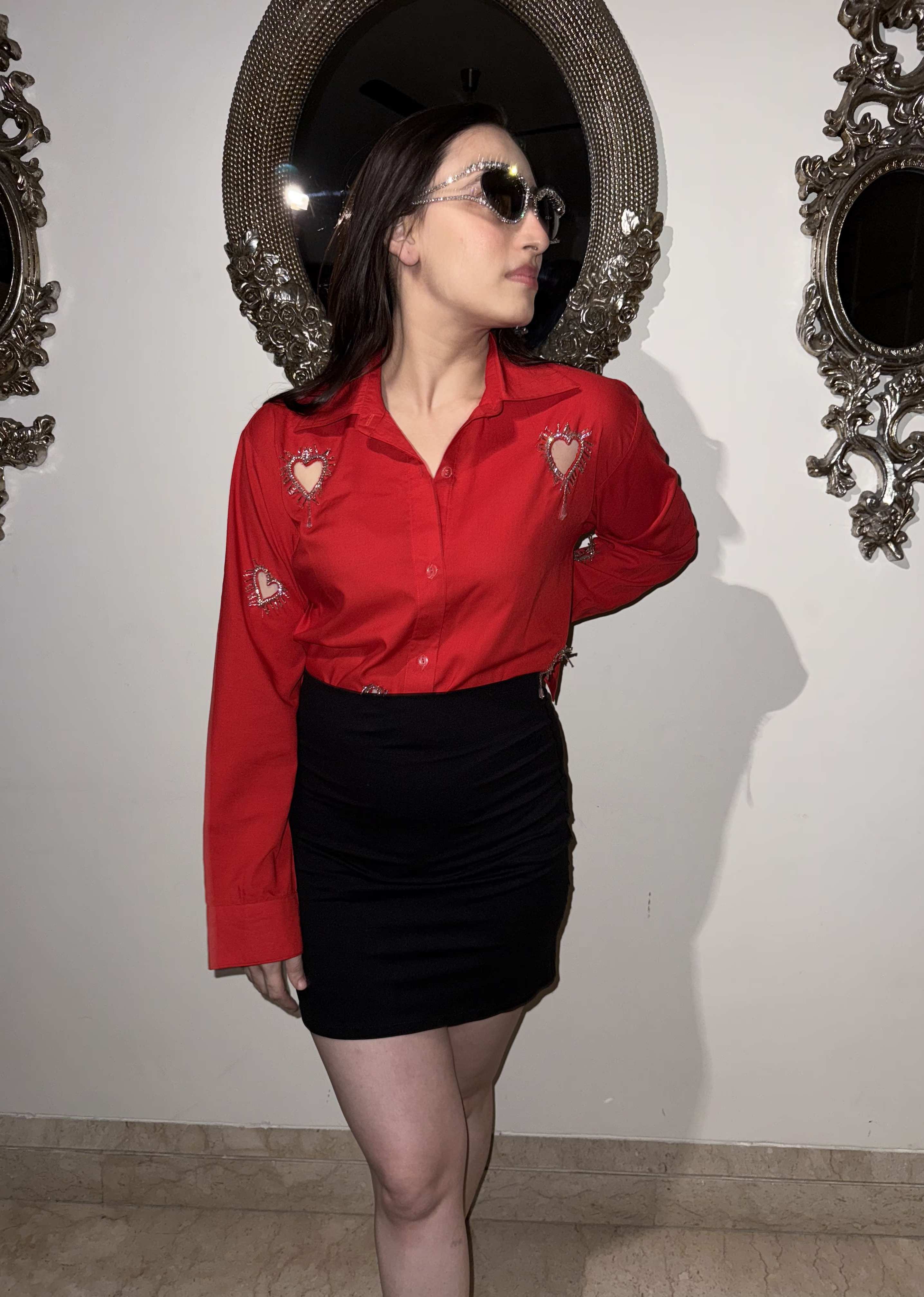 Valentines/Karwa Chauth shirt