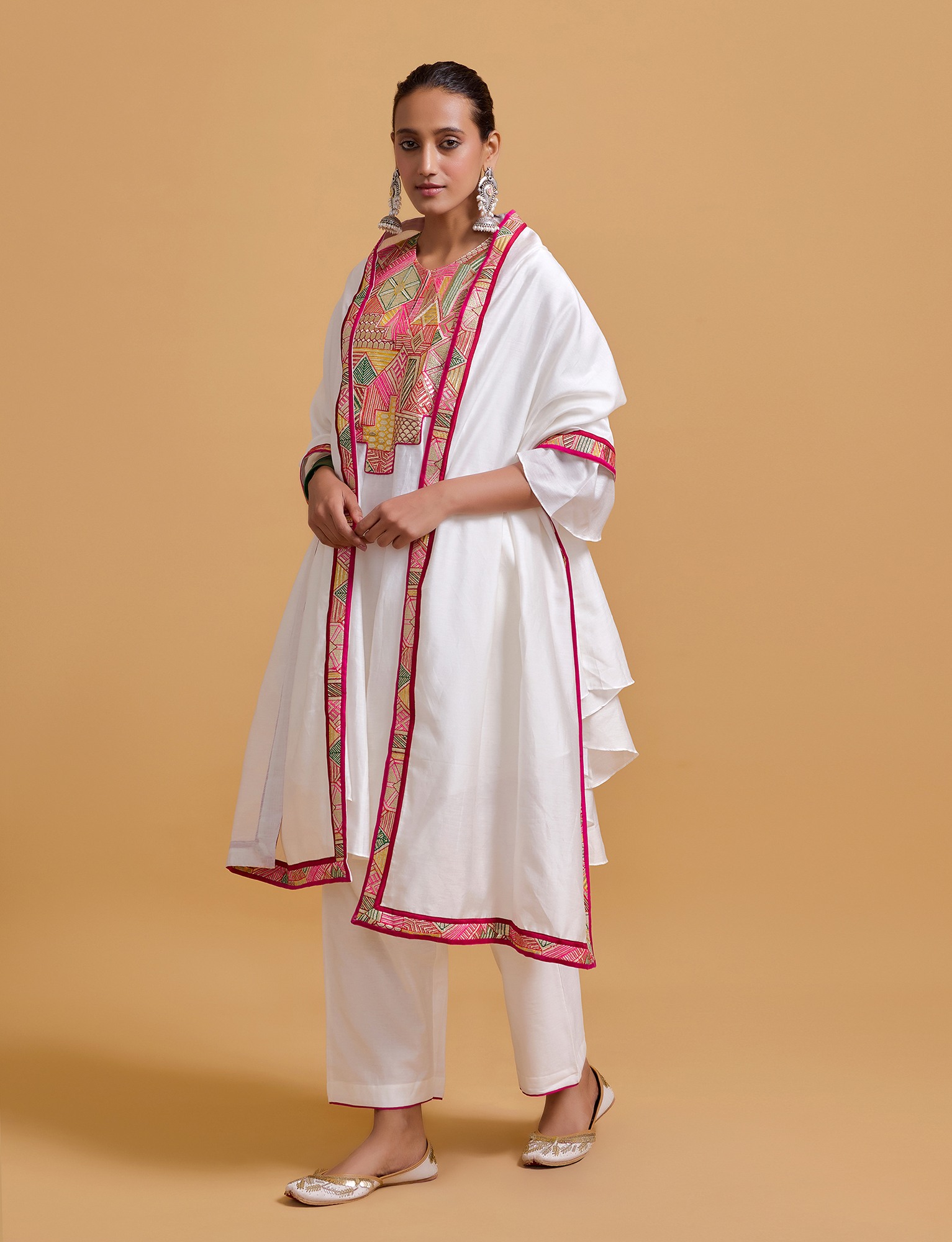 Mithai Offwhite Stole