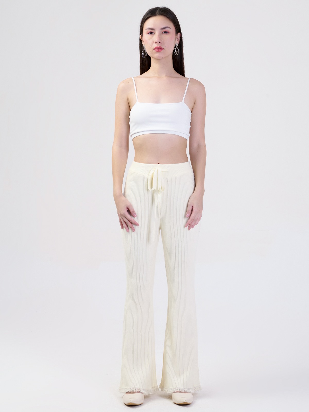 ALBION SMART LADIES CREAM HAREM PANT