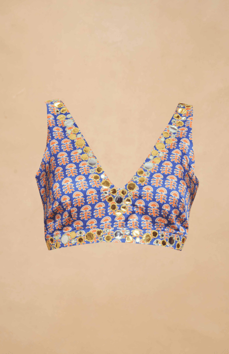 Tribal Mirror 2.0 Sleeveless Blouse