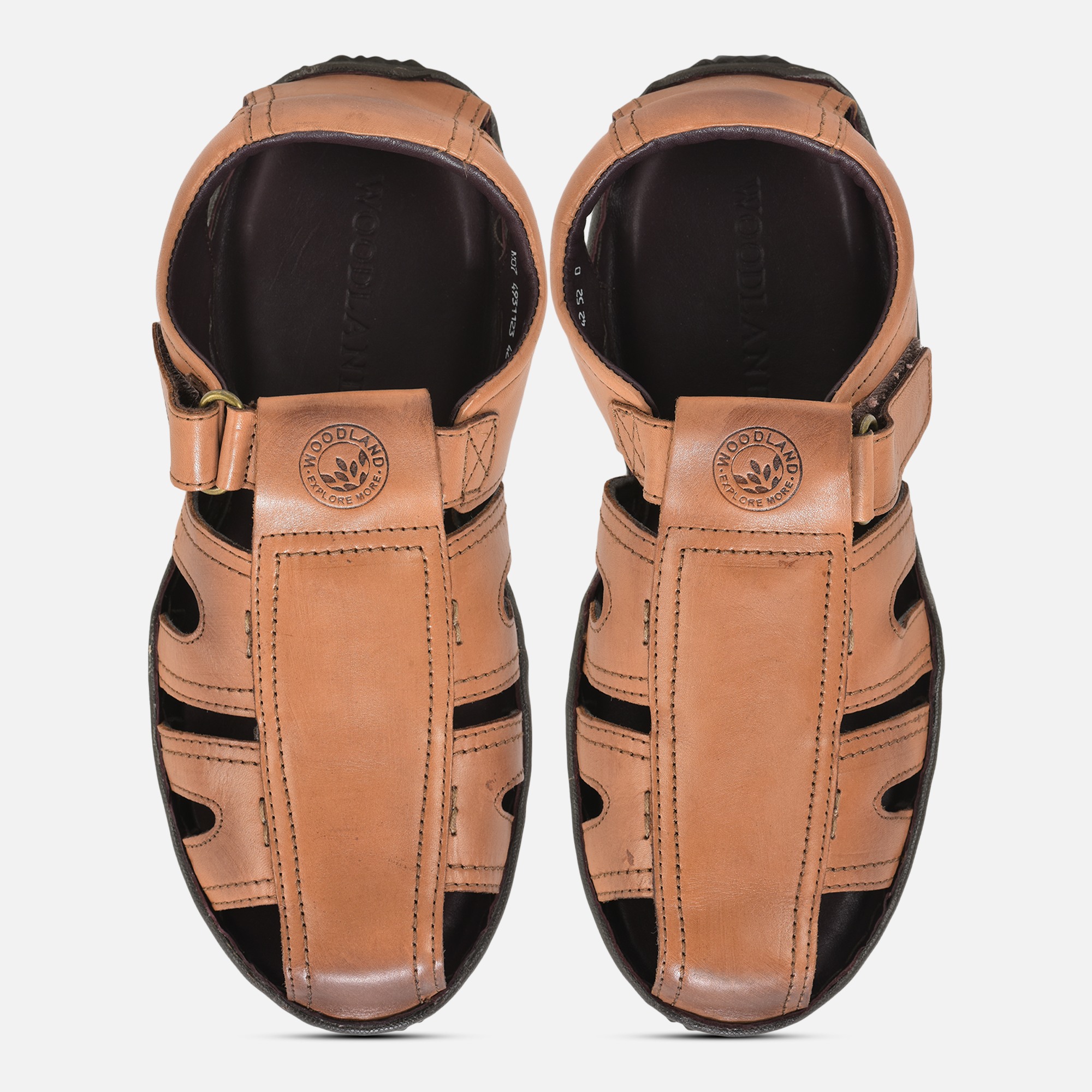 WOODLAND Men Brown Sandals
