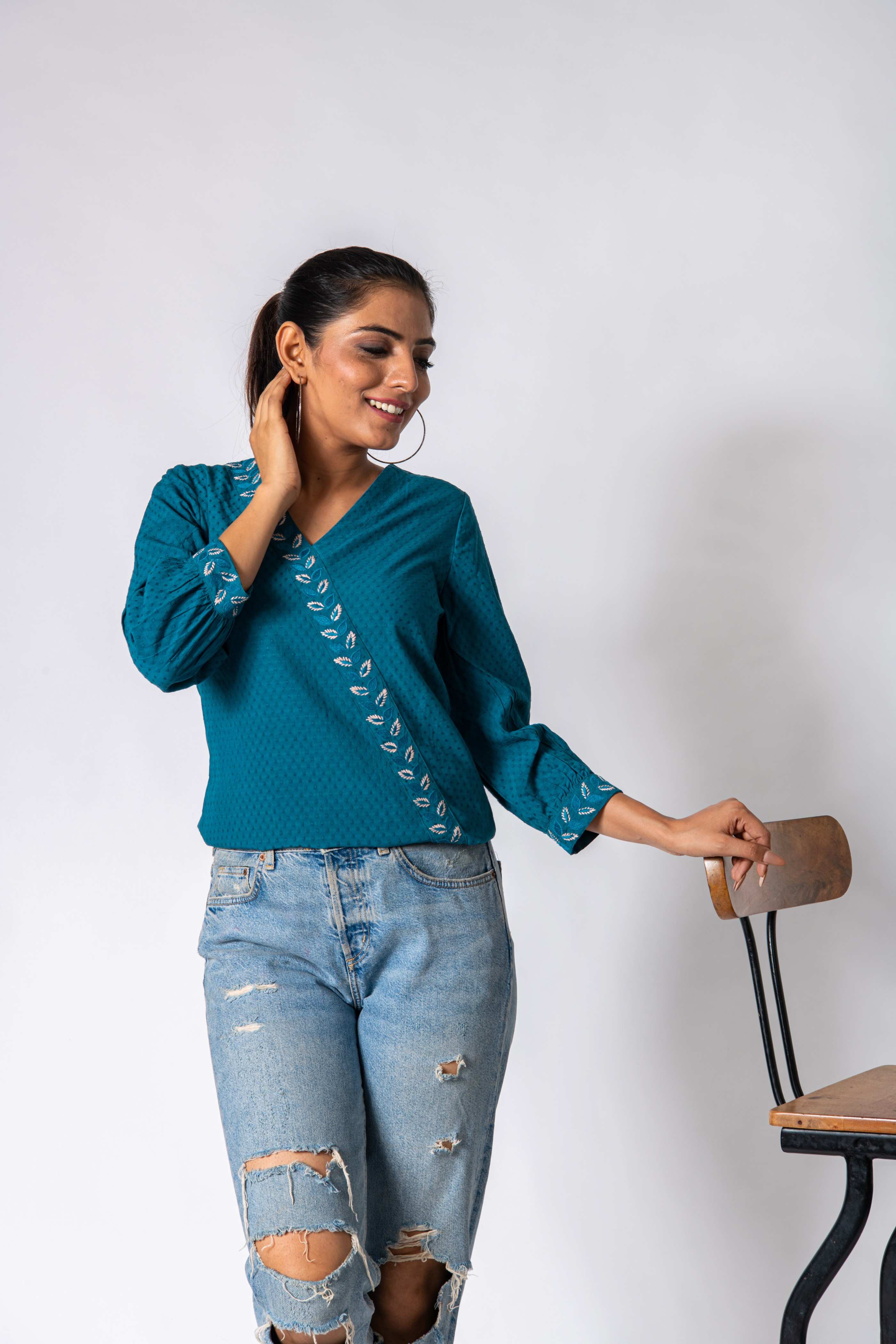 REYON DOBBY TOP