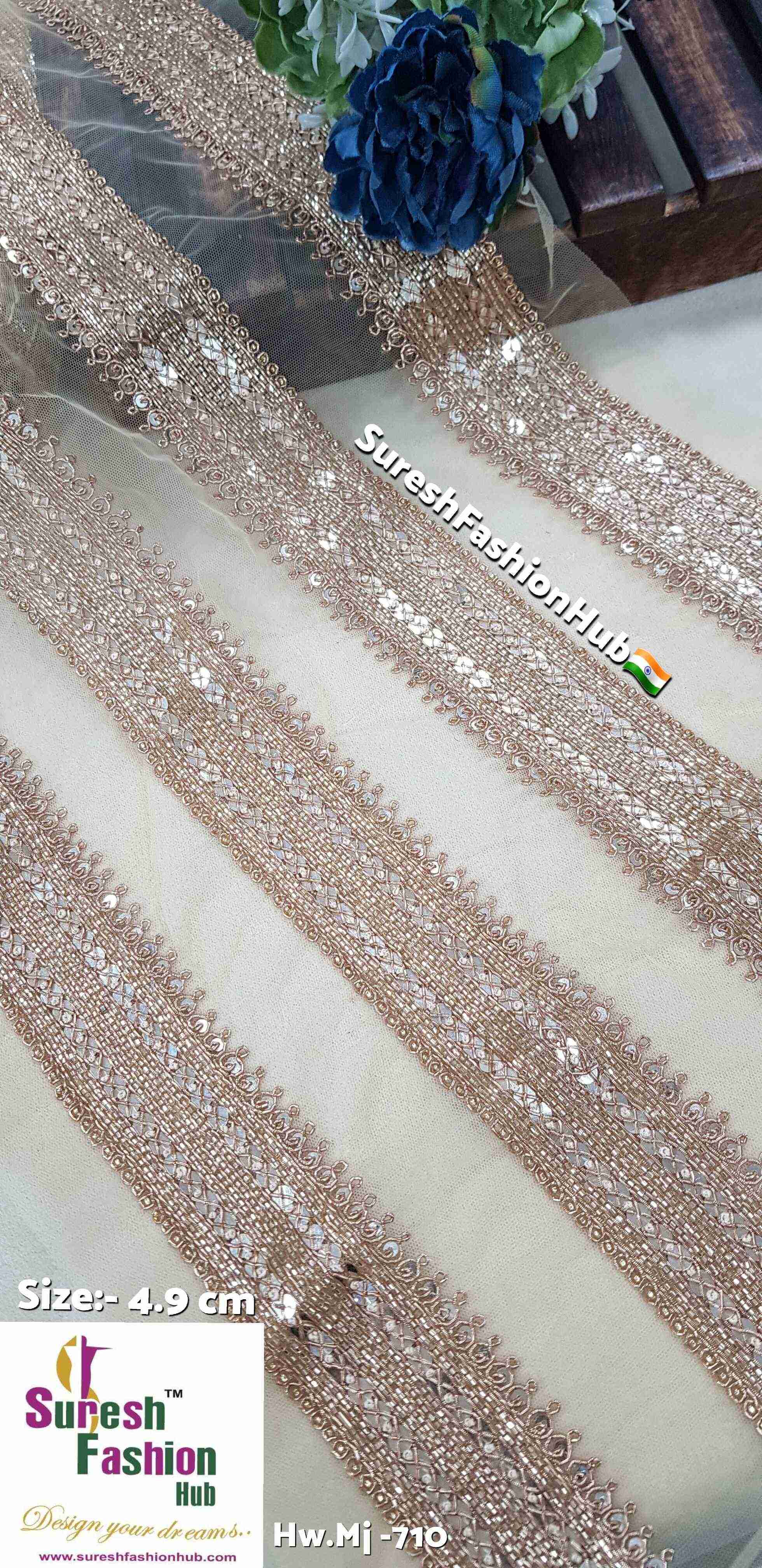 Lux Floral Knot Lace