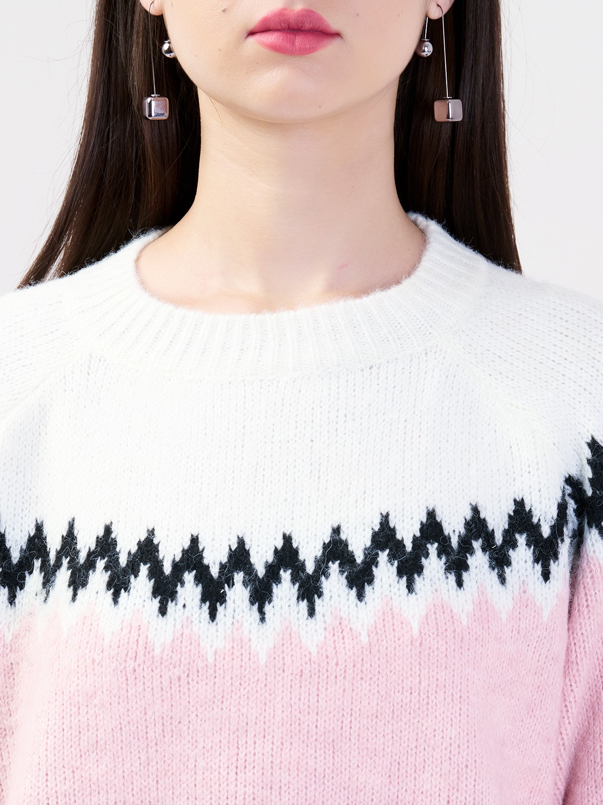 ALBION LADIES PEACH TOP (WOOLEN)