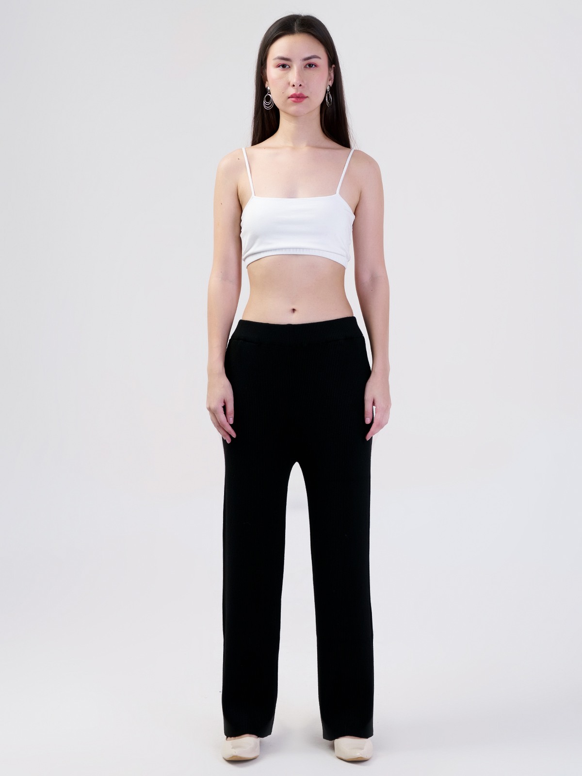 ALBION SMART LADIES BLACK PALAZZO