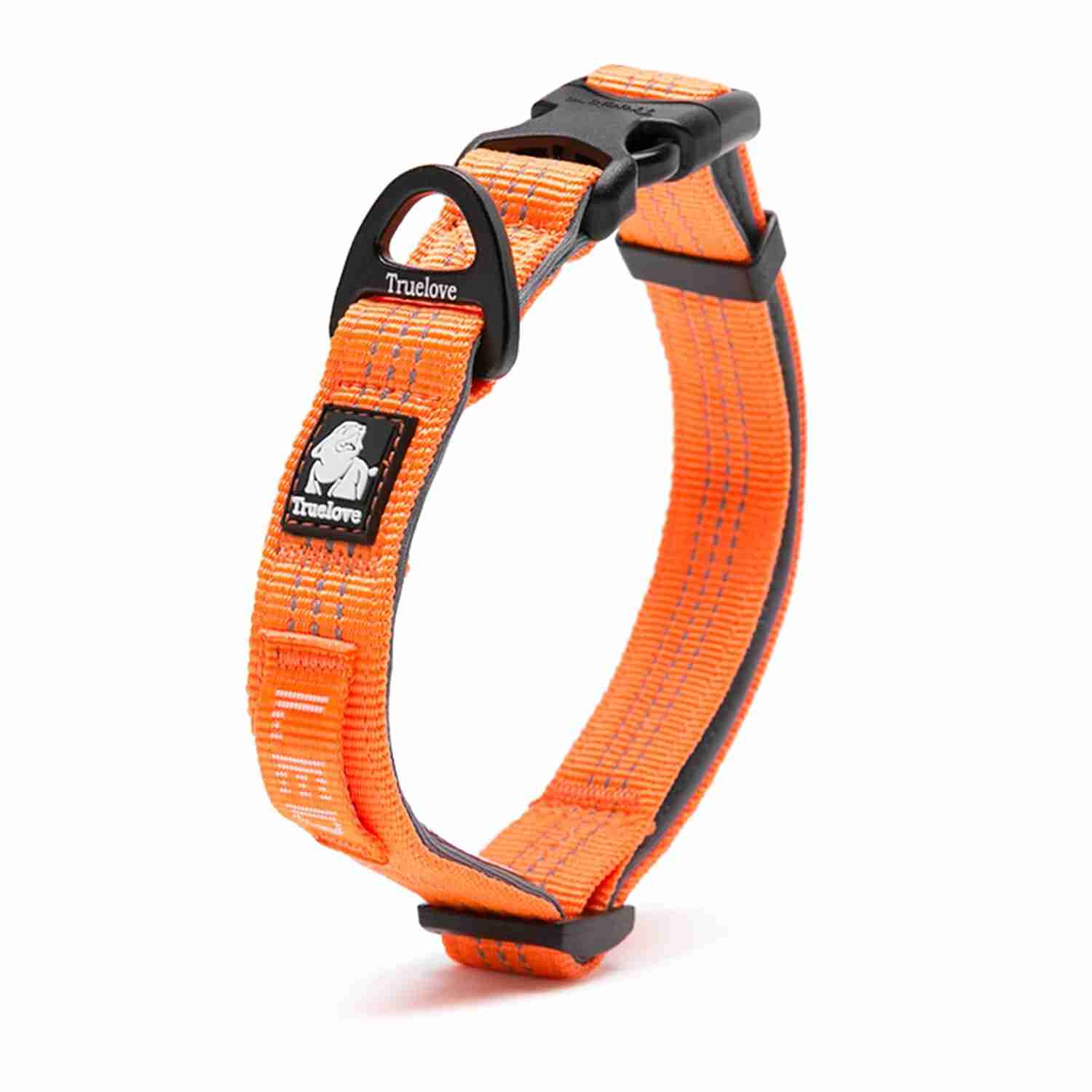 Truelove | Barkbutler Truelove Padded Collar For Dogs, Orange