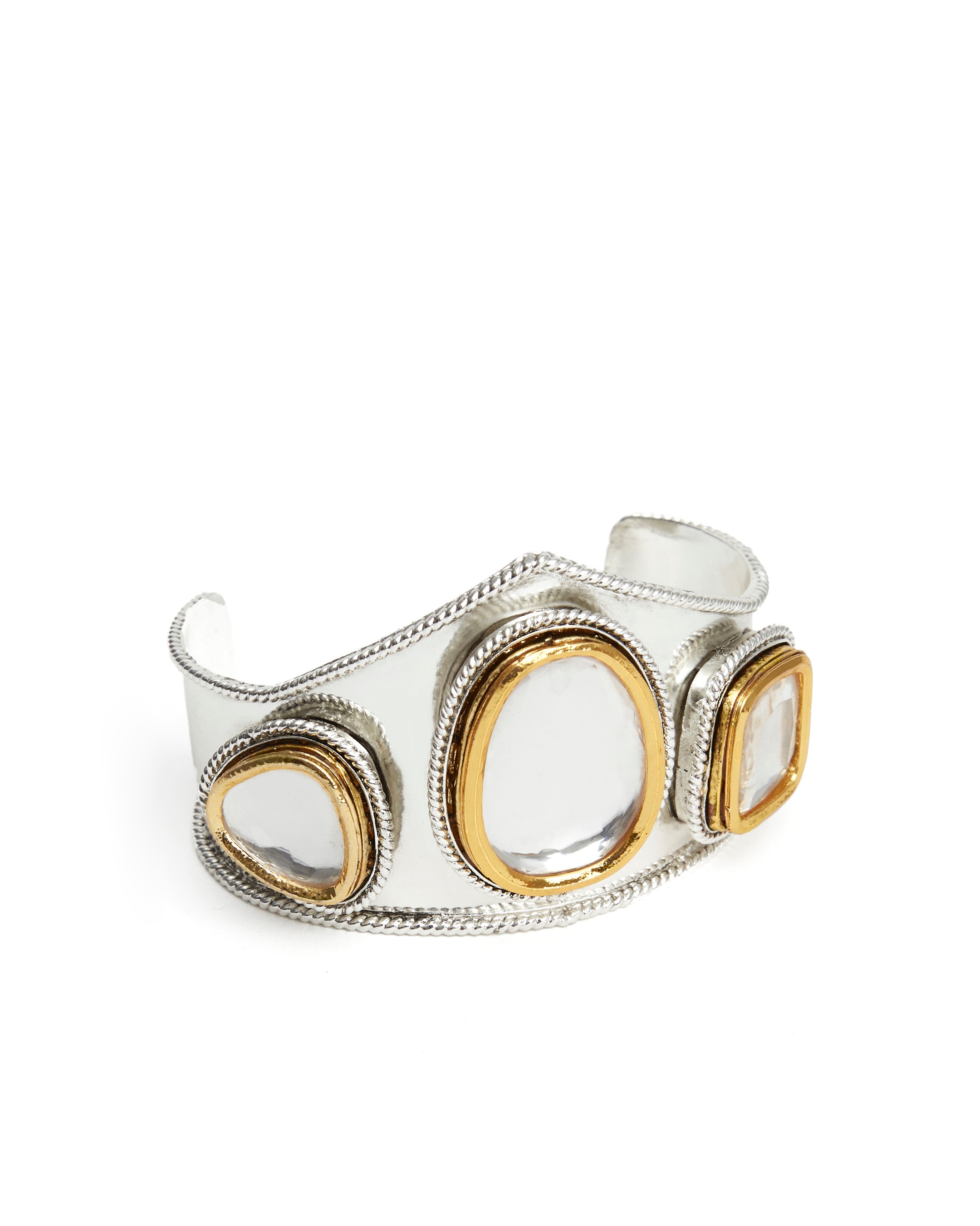 Polki Wonder Woman Handcuff Silver