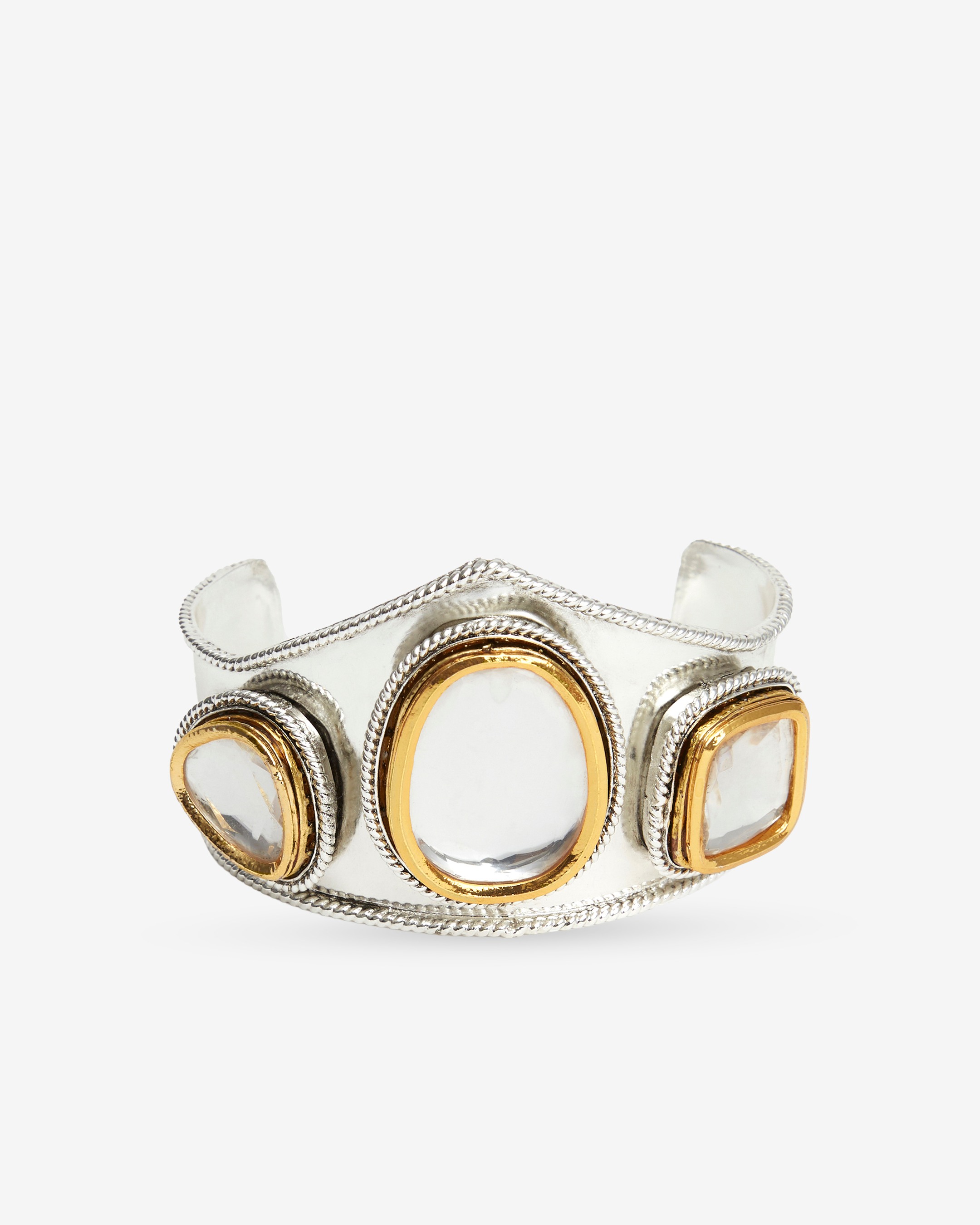 Polki Wonder Woman Handcuff Silver