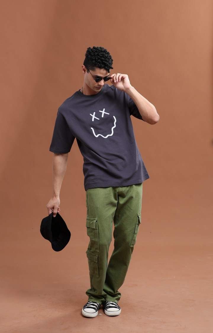 Men's Olive Denim Cargo