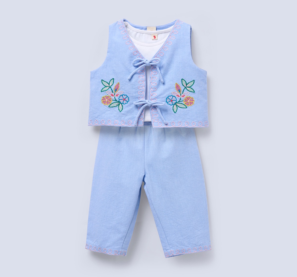 Ed-a-Mamma Baby Girls Sets Blue