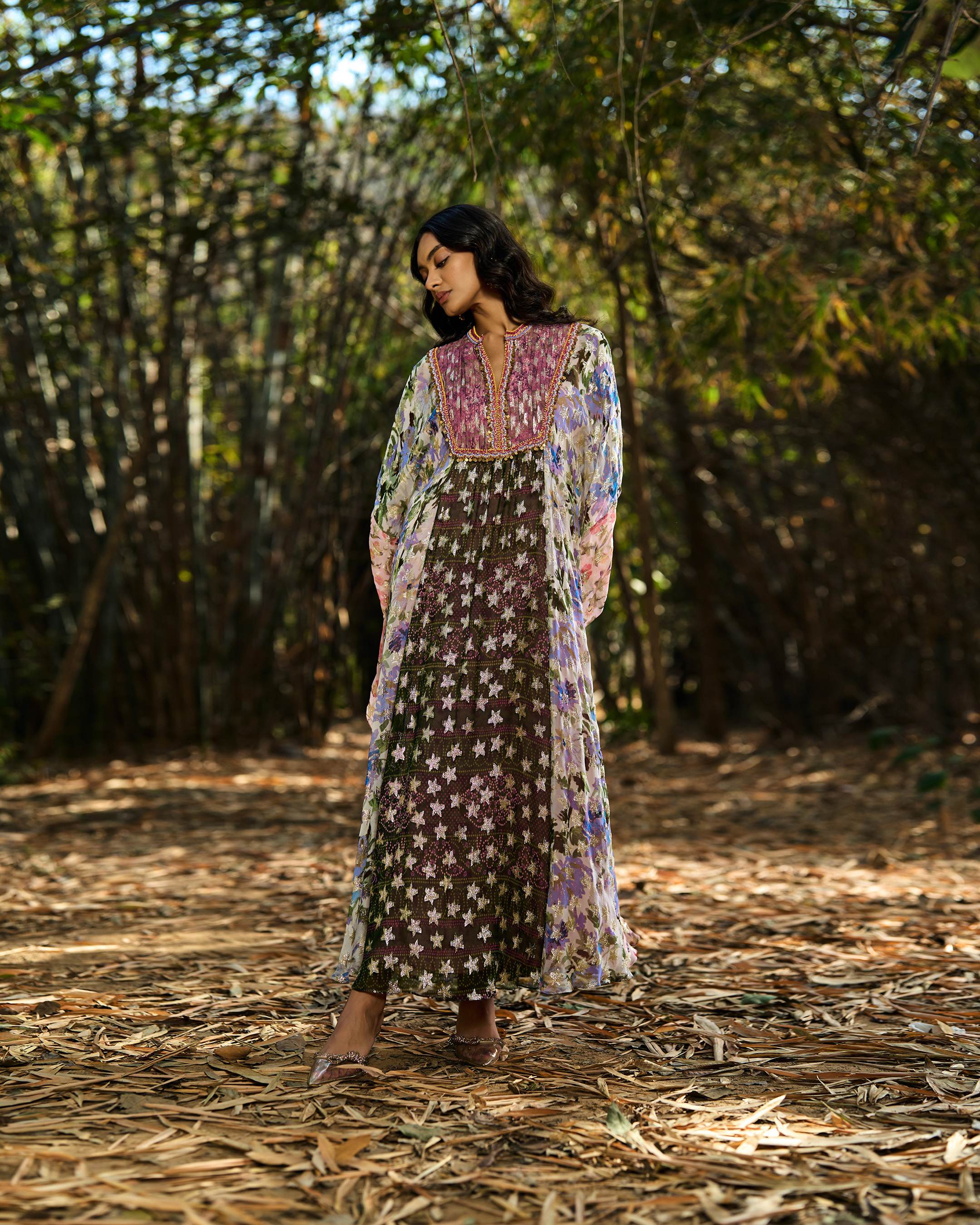 Karissa Embroidered Kaftan
